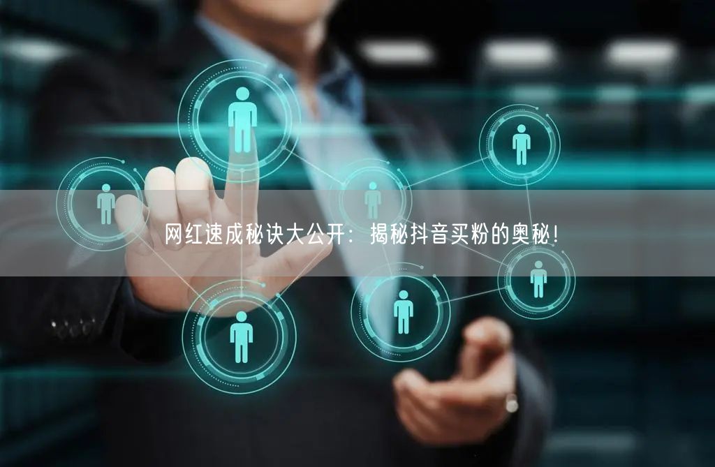 网红速成秘诀大公开：揭秘抖音买粉的奥秘！
