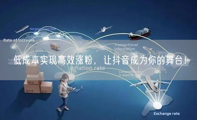 低成本实现高效涨粉,让抖音成为你的舞台!